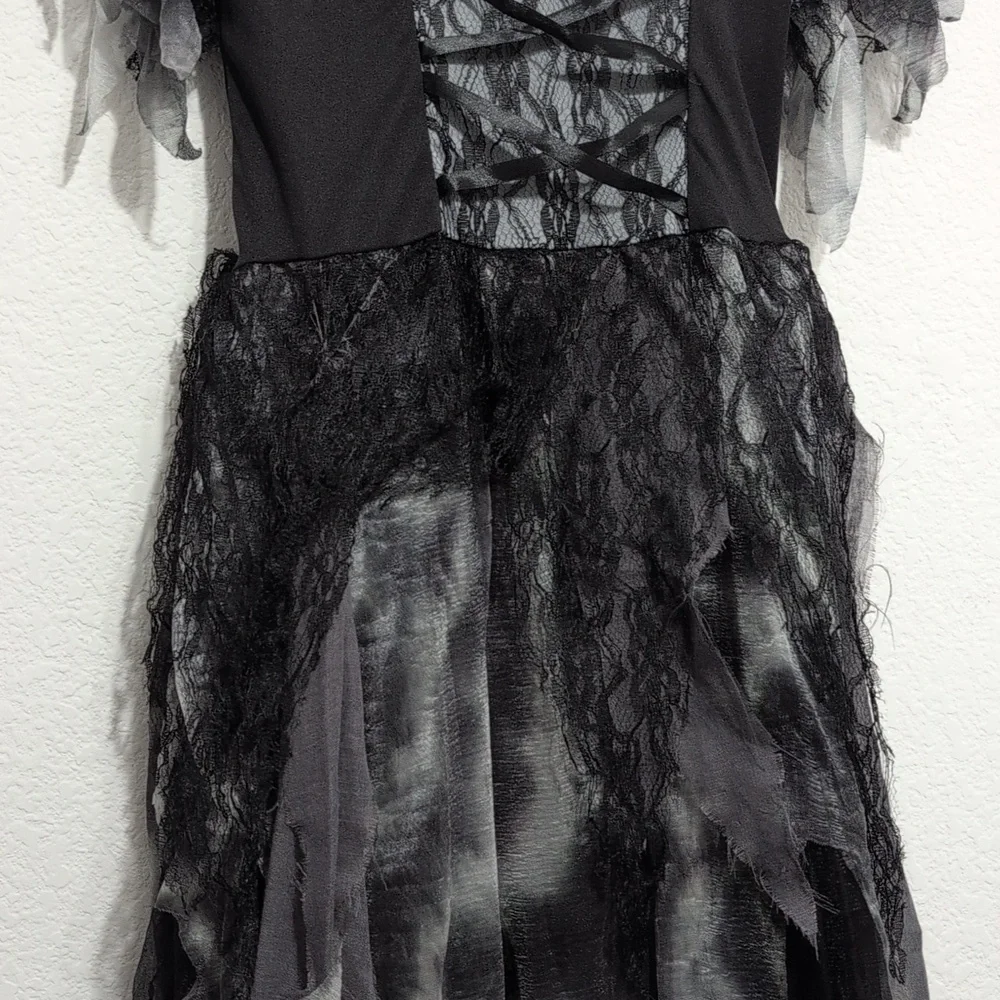 Witch Costume Girls Size Large Spooky Dress‎ Halloween